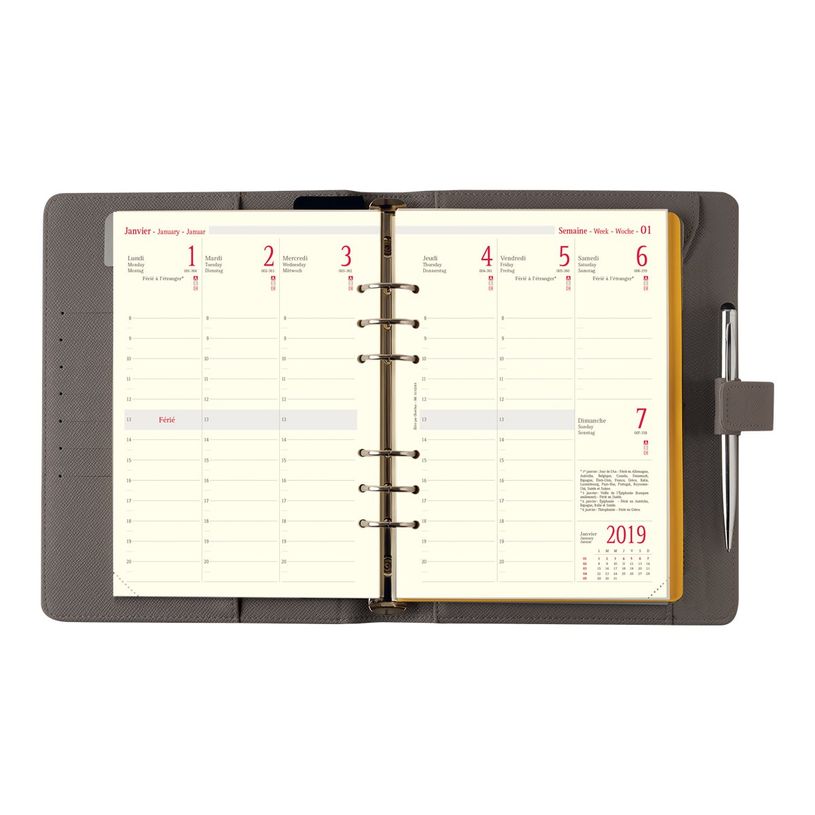 3664447061252-Oberthur Salisbury 21 - organiseur - gris perle-P_79421194_1-1