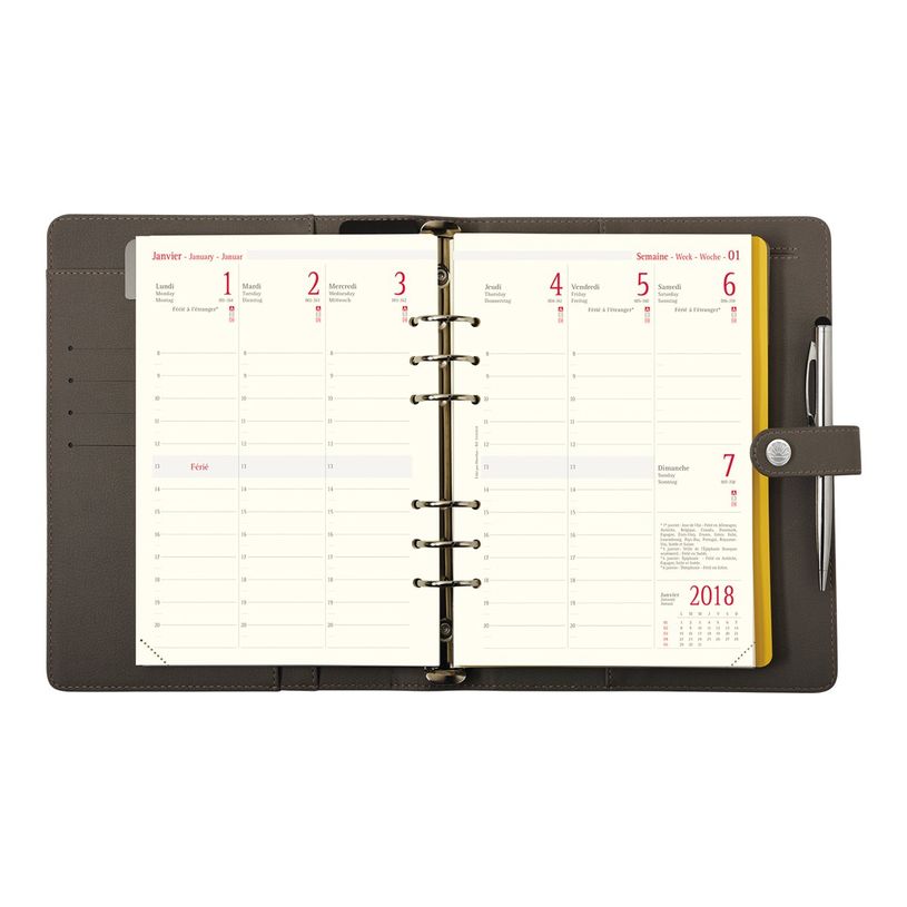 3664447060996-Oberthur ANDREA 21 - organiseur - gris-P_79421196_1-1