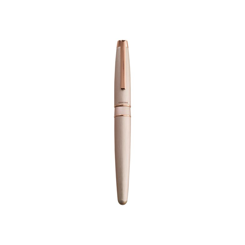 3108722401017-Oberthur Joy - Stylo plume rose poudré -P_79421294_1-0