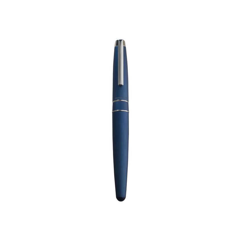 3108722401635-Oberthur Bliss - Stylo plume bleu brossé-P_79421300_1-0