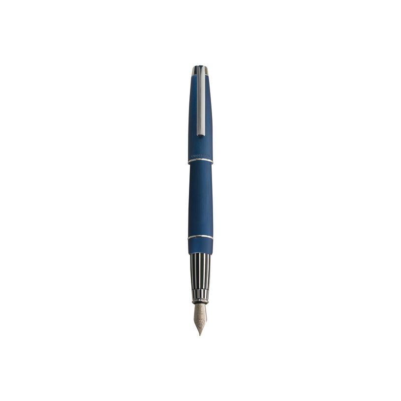 3108722401635-Oberthur Bliss - Stylo plume bleu brossé-P_79421300_2-1