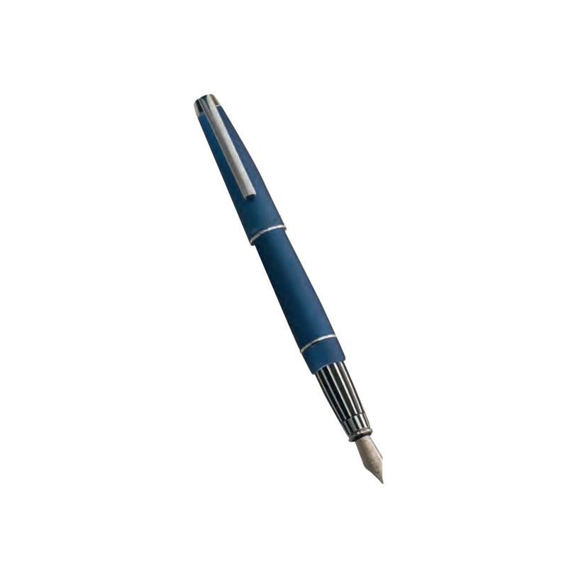 3108722401635-Oberthur Bliss - Stylo plume bleu brossé-P_79421300_4-3
