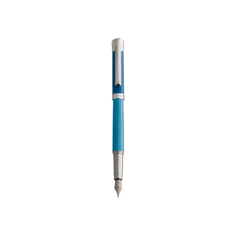 3108722573639-Oberthur Blossom - Parure stylo à bille et sylo plume bleu-P_79421378_3-3