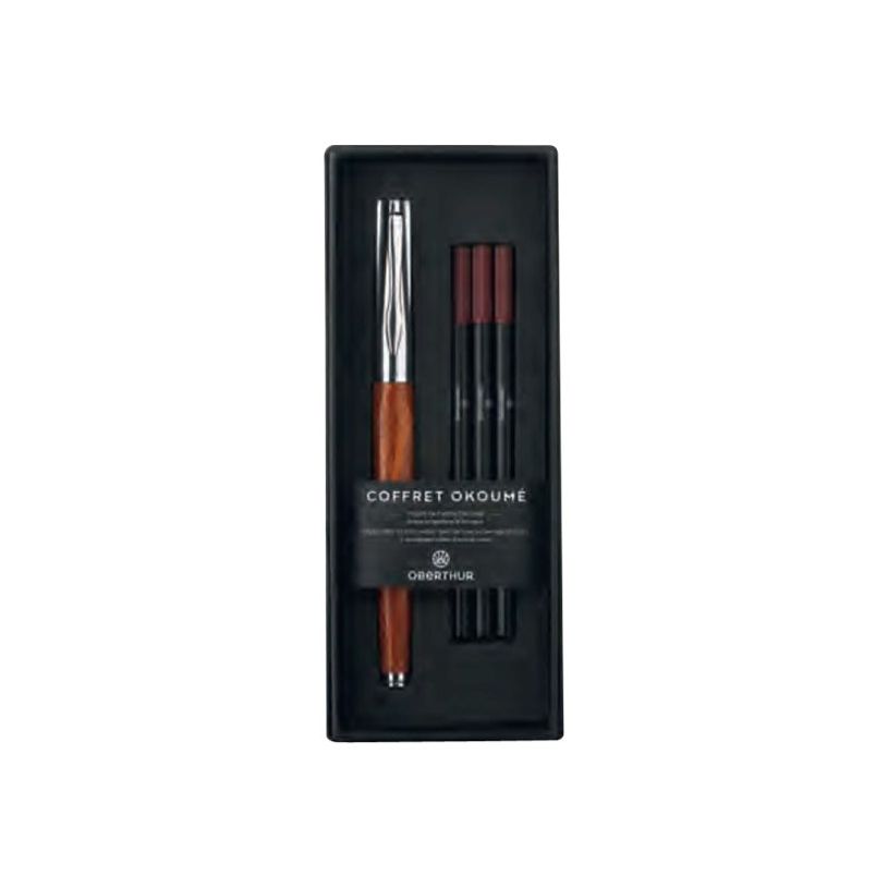 3108722575039-Oberthur Okoumé - Roller bois de rose + 3 recharges-P_79421380_2-0