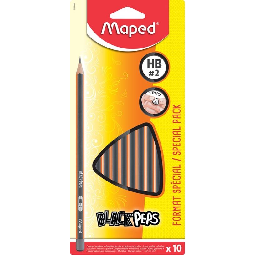3154148500322-Maped Black'Peps - Pack de 10 crayons à papier - HB-P_79421503_1-0