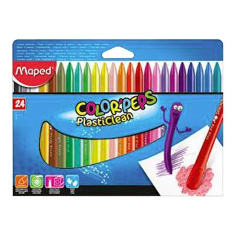 3154148620136-Maped Color'Peps Plasticlean - 24 Crayons-P_79421507_1-0