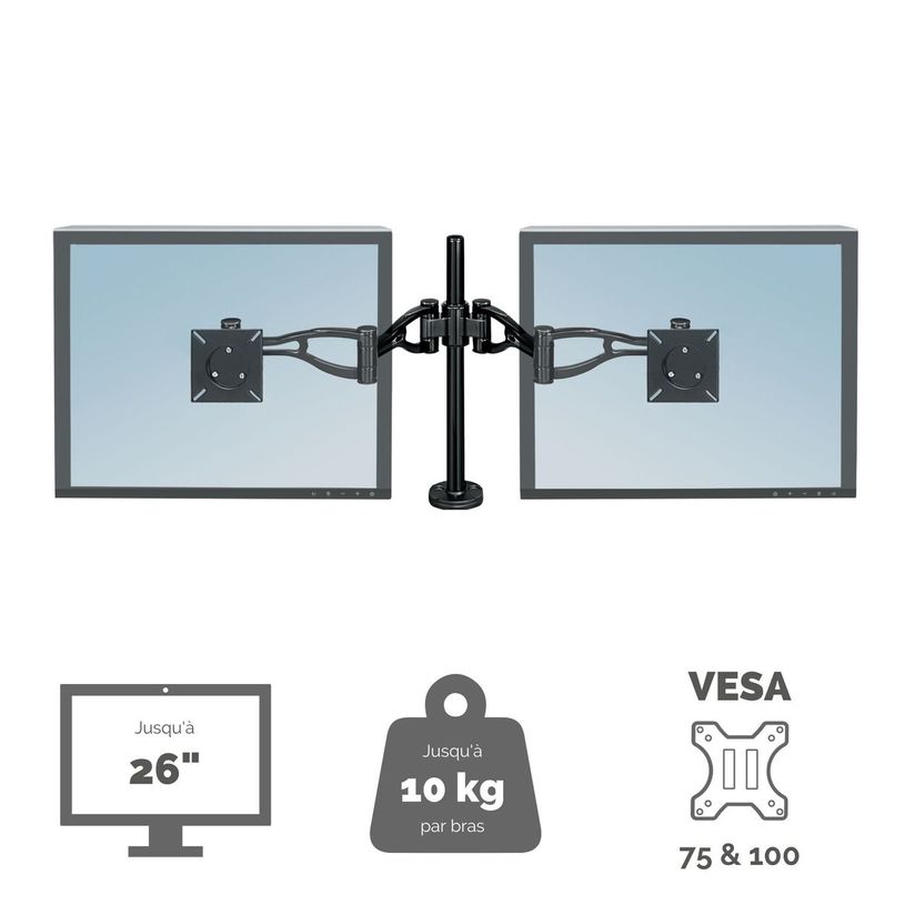0043859629718-Fellowes Professional Series - Bras porte-écran double jusqu'à 26" - angle et hauteur aj-P_79421547_13-2
