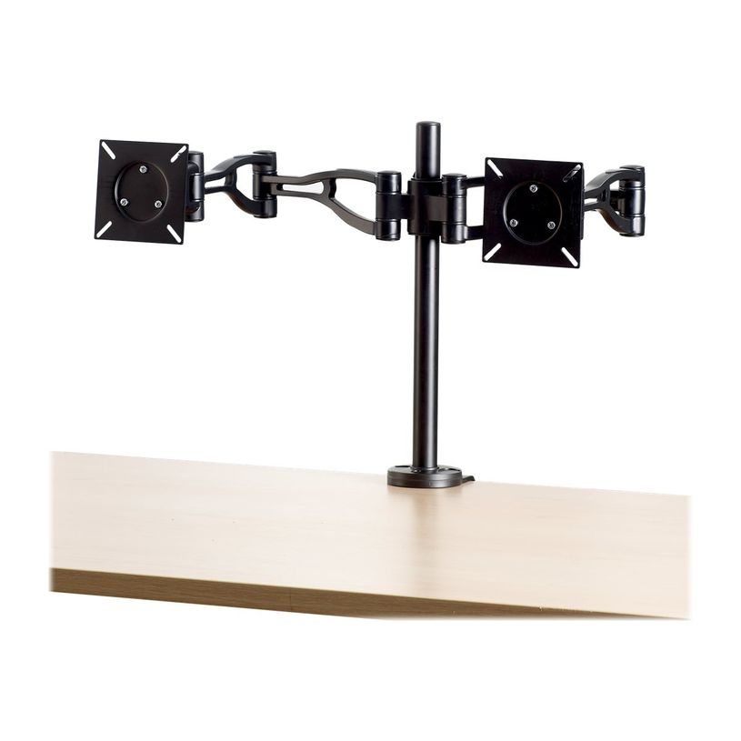 0043859629718-Fellowes Professional Series Depth Adjustable Dual Monitor Arm - Kit de montaje - brazo ajustable - para 2 monitores - hierro - n-P_79421547_5-9