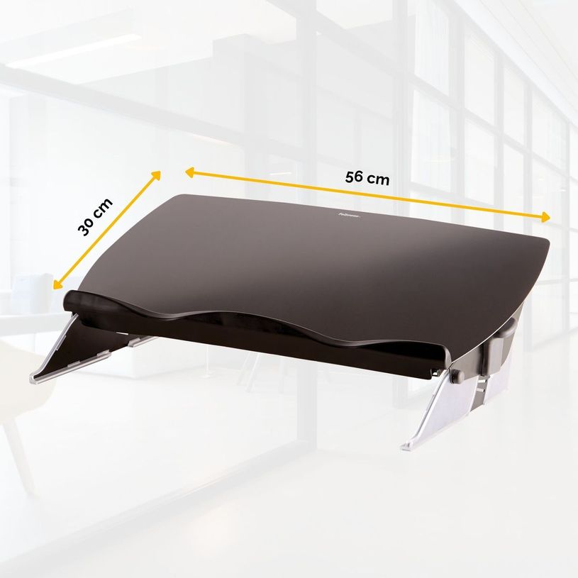 0043859706396-Fellowes Easy Glide - Porte-documents incliné format A3 - système de glissière facilitant l'écriture - possède un ra-P_79421549_3-1