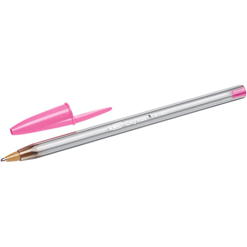 3086123270565-BIC Cristal Fun - Stylo à bille - rose - 0.6 mm-P_79421755_2-1