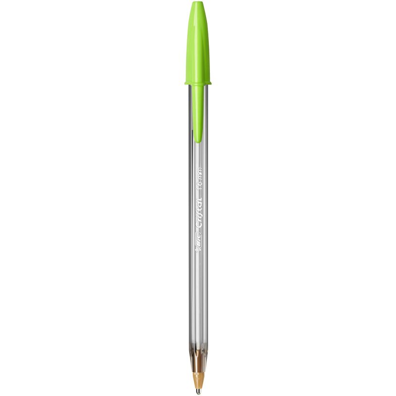 3086123270572-BIC Cristal Fun - Stylo à bille - vert anis - 0.6 mm-P_79421756_1-0