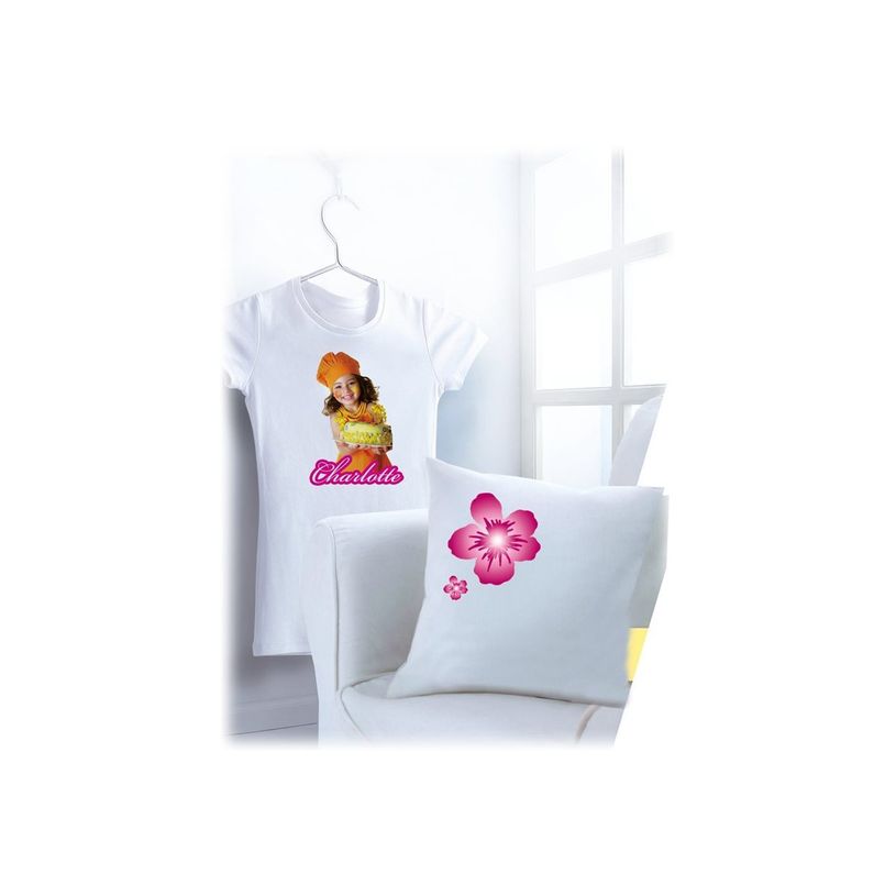 3266550020586-Avery - Papier transfert sur T-shirt/Textile clair - 8 feuilles A4 - impression jet d'encre-P_79421781_1-1