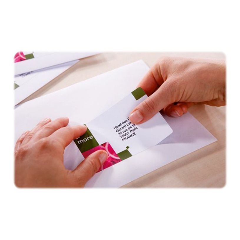 3266550129234-Avery - 400 Étiquettes adresse blanches - 99,1 x 33,9 mm - Impression jet d'encre - réf J-P_79421783_2-1
