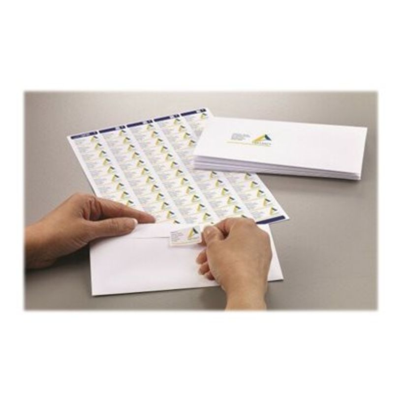0400794217880-Avery - 1625 Mini Étiquettes adresse blanches - 38,1 x 21,2 mm - Impression laser - réf L-P_79421788_2-3