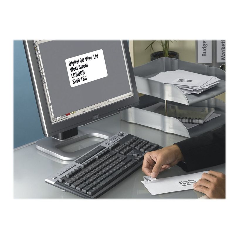 5014702000430-Avery - 1000 Mini Étiquettes multi-usages blanches - 45,7 x 25,4 mm - Impression laser - r-P_79421791_4-2