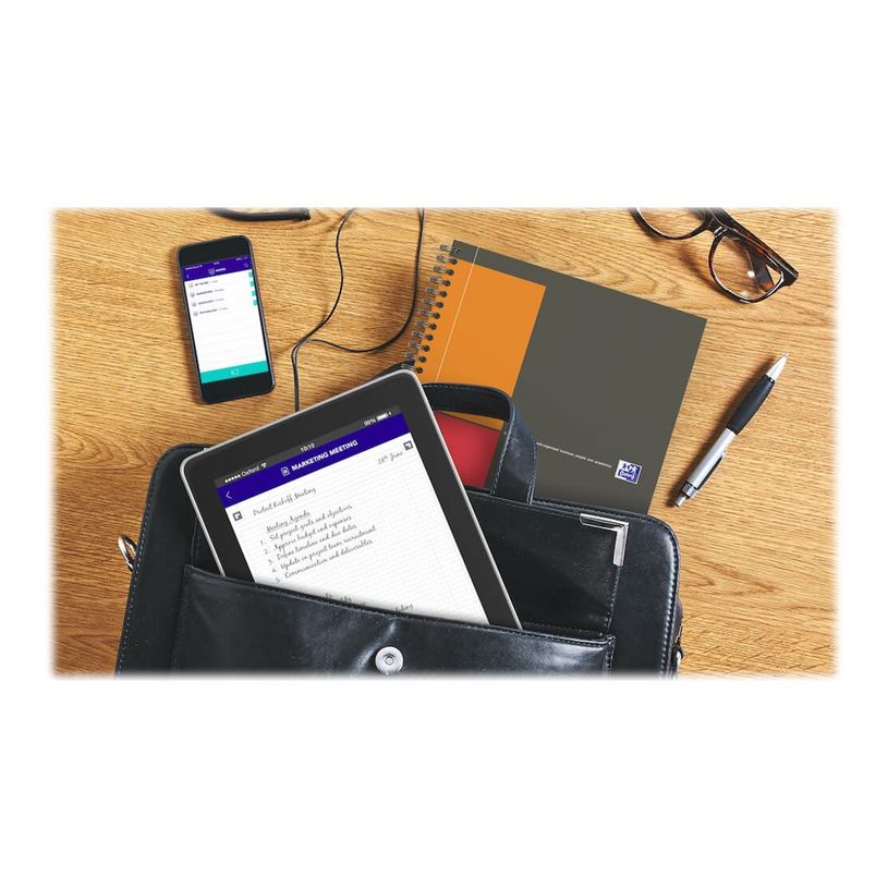 3020120097299-Oxford Notebook Connect - Cahier à spirale B5 - 160 pages - petits carreaux (5x5 mm)-P_79421898_2-1