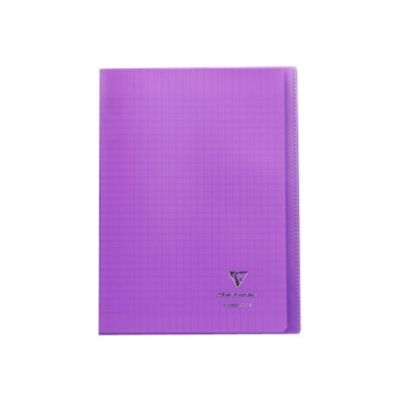 3037929714050-Clairefontaine Koverbook - Cahier polypro A4 (21x29,7 cm) - 96 pages - grands carreaux (Sey-P_79421913_1-0