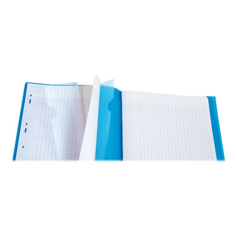 3037929844016-Clairefontaine Koverbook - Cahier polypro 24 x 32 cm - 48 pages - grands carreaux (Seyes) - disponi-P_79421927_1-12
