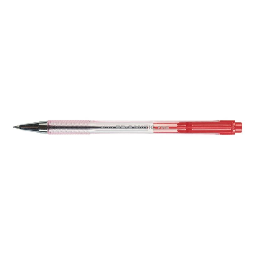 4902505106460-Pilot BP-S Matic - 12 Stylos à bille - rouge - rétractable - 0.7 mm-P_79421949_1-0