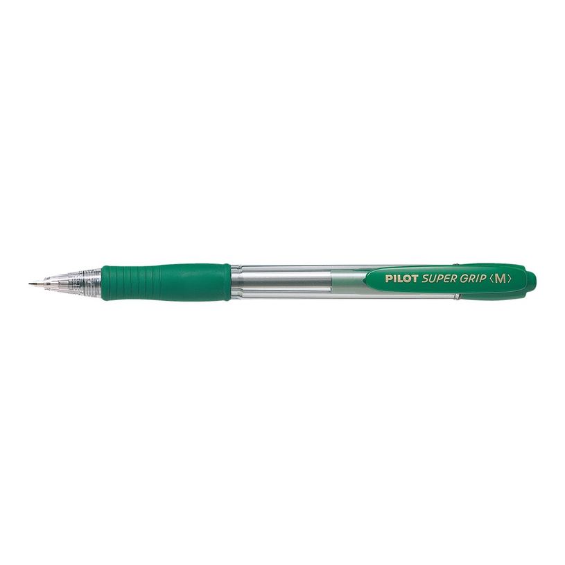 4902505160943-Pilot Super Grip - 12 Stylos à bille - vert - 1 mm - rétractable-P_79421956_1-0