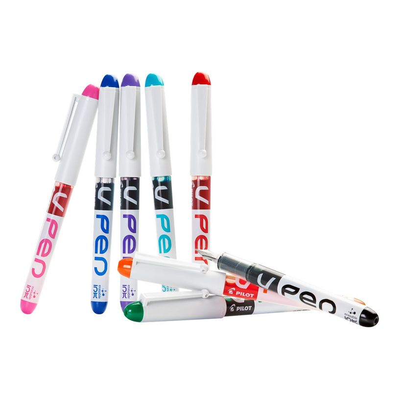 4902505326592-Pilot V Pen - 12 Stylos plume - noir - 0,4 mm - pointe moyenne-P_79421967_1-0