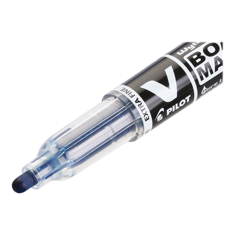 4902505487477-Pilot V BOARD MASTER S - Pack de 10 marqueurs effaçables - pointe extra fine - bleu-P_79422013_3-2