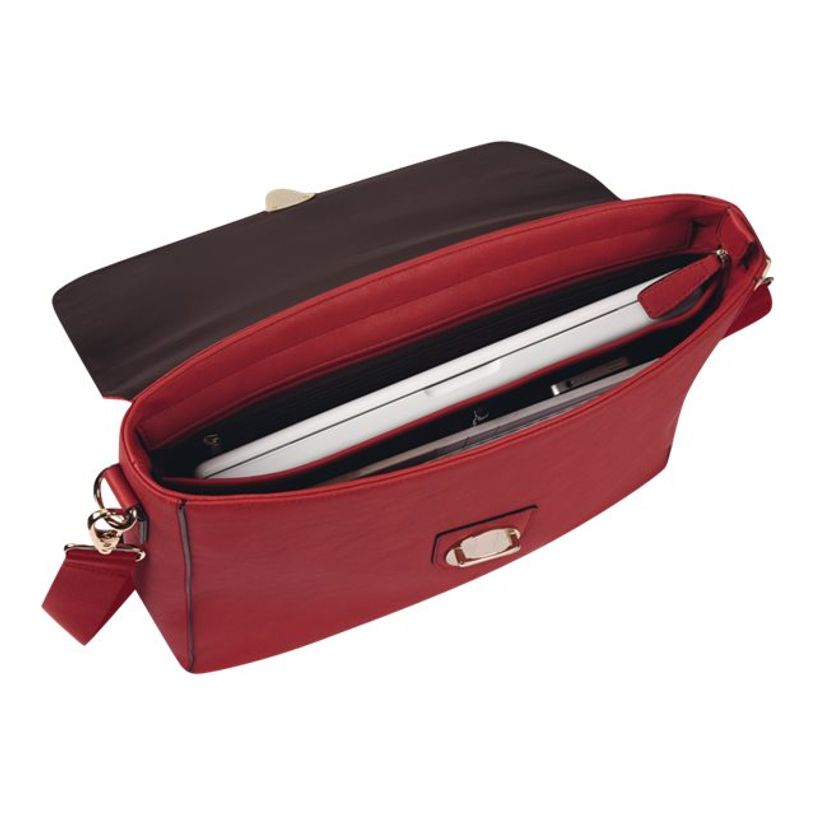 3108723263713-Oberthur Lady Bradford - Cartable rigide 2 compartiments - framboise - 29 x 11,5 x 36 cm-P_79422097_1-2