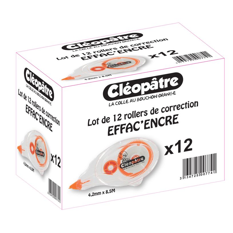 3134725013728-Cléopâtre - Pack de 12 rollers de correction - 4,2mm x 8,5m-P_79422127_1-0