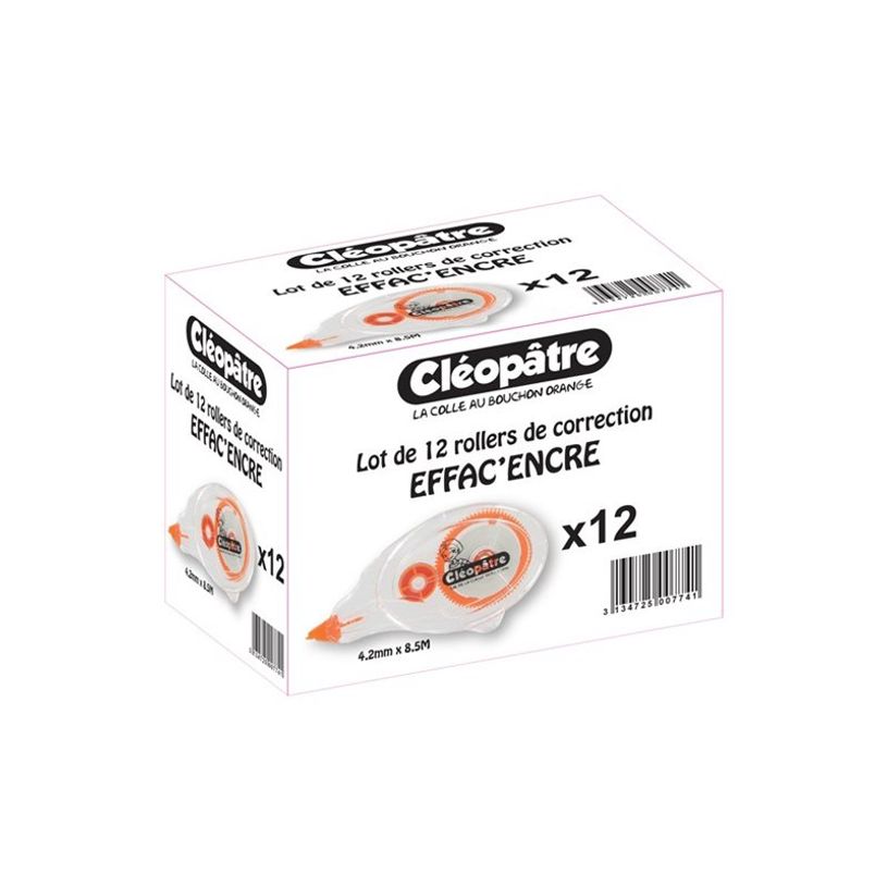3134725007741-Cléopâtre - Pack de 12 rollers de correction - 4,2mm x 8,5m-P_79422127_2-2