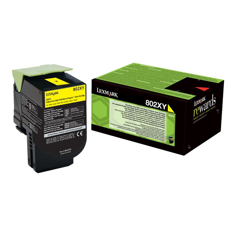 0734646481359-Lexmark 802X - jaune - cartouche laser d'origine-P_79422408_3-1