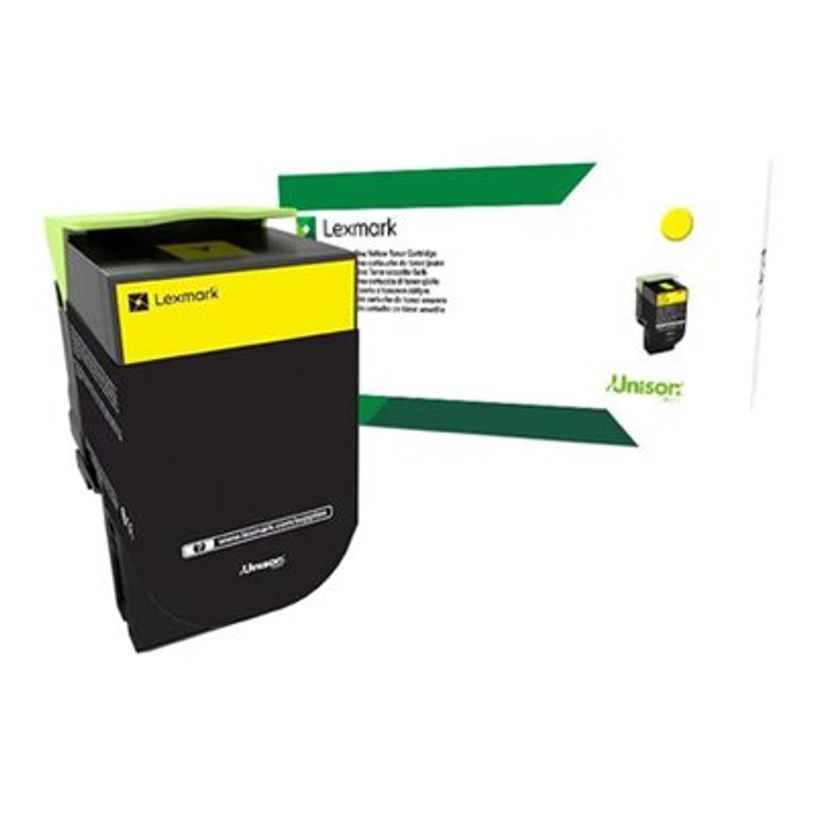 0734646481359-Lexmark 802X - jaune - cartouche laser d'origine-P_79422408_4-2