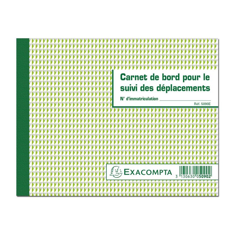3130630050902-Exacompta - Carnet de bord pour le Suivi des déplacements - 14,8 x 19 cm-P_79422463_2-1