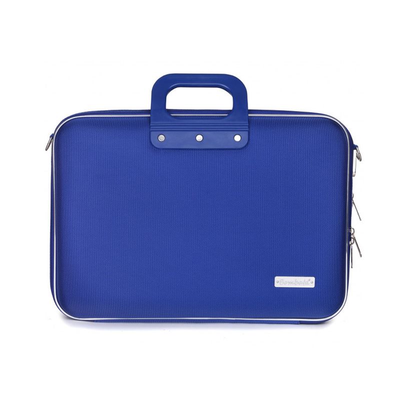 8051406337278-Bombata Business Nylon - Sacoche pour ordinateur portable 15,6" - bleu cobalt-P_79422555_1-0