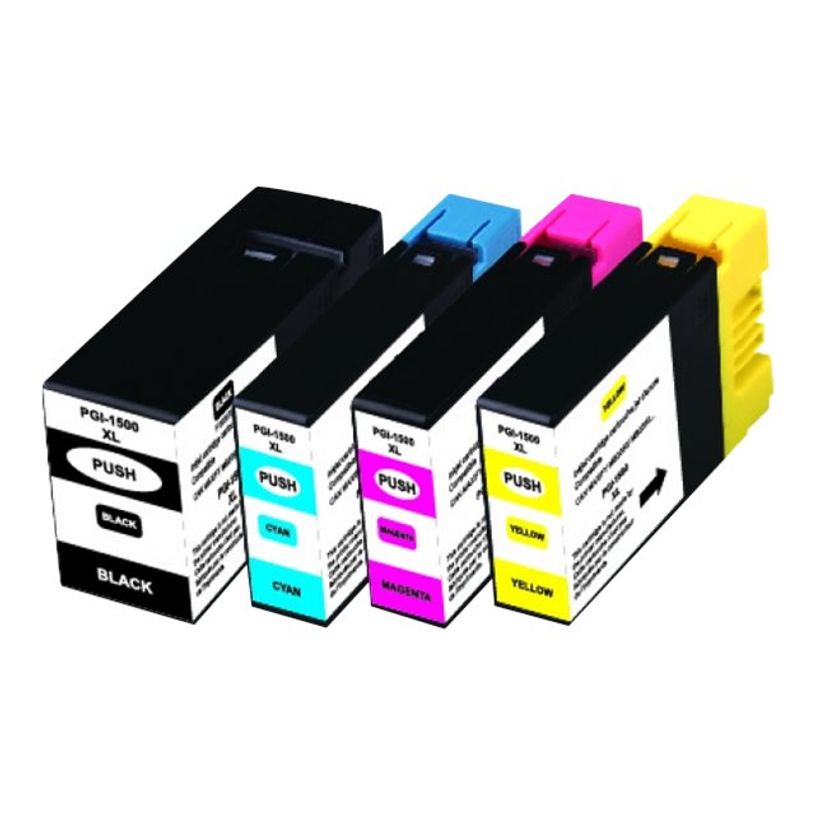 3584770881962-Cartouche compatible Canon PGI-1500XL - pack de 4 - noir, cyan, magenta, jaune - Uprint-P_79422624_2-1