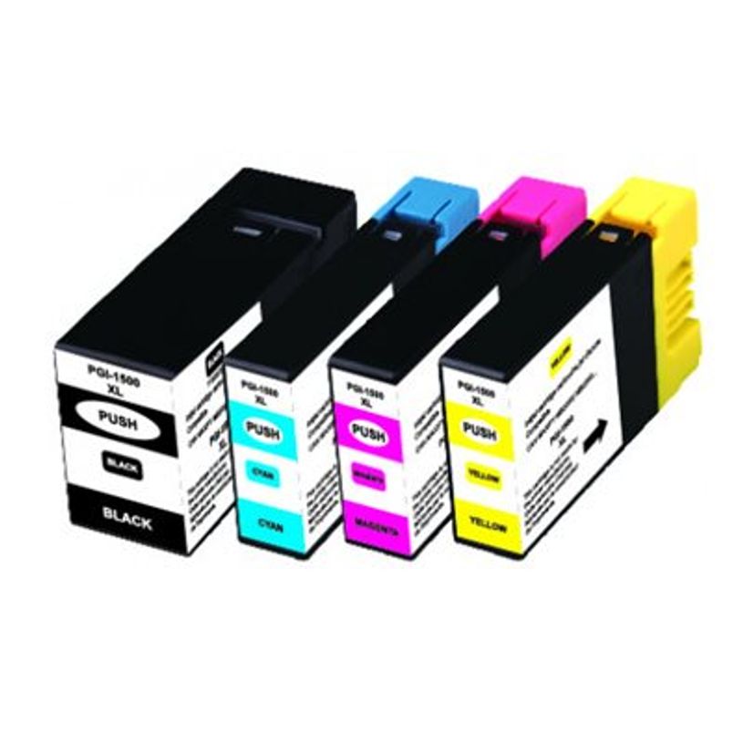3584770881962-Cartouche compatible Canon PGI-1500XL - pack de 4 - noir, cyan, magenta, jaune - Uprint-P_79422624_3-2