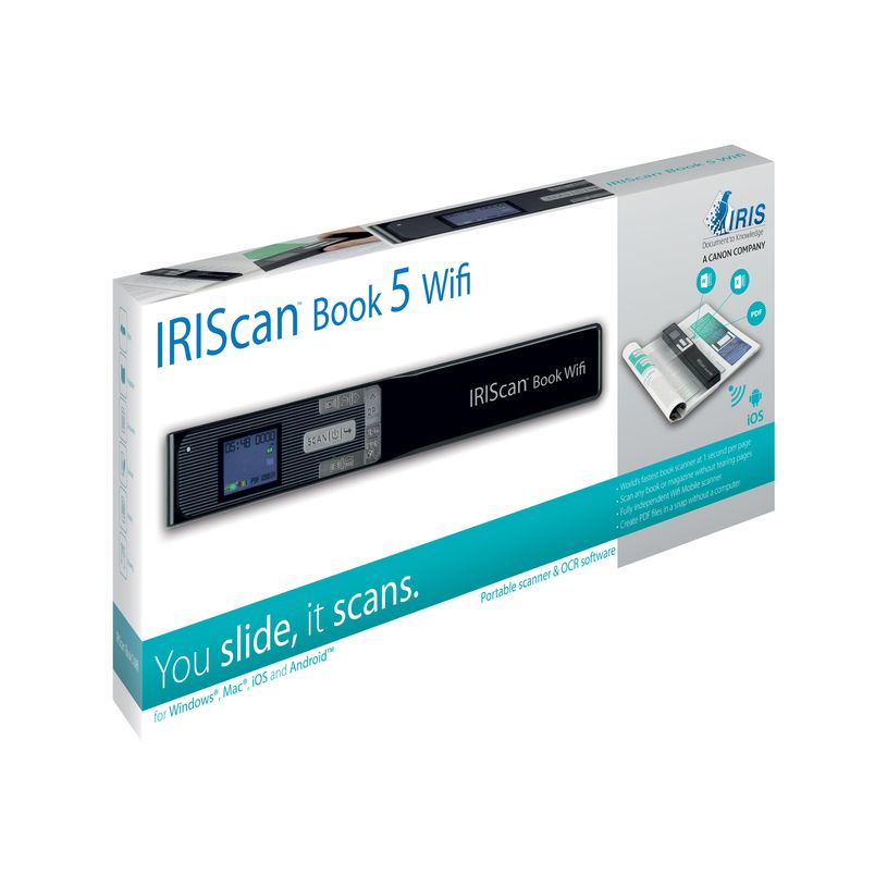 5420079900134-IRIScan Book 5 - scanner de documents A4 - portable - Wifi - 1200 ppp x 1200 ppp - noir - 3-P_79422659_1-2