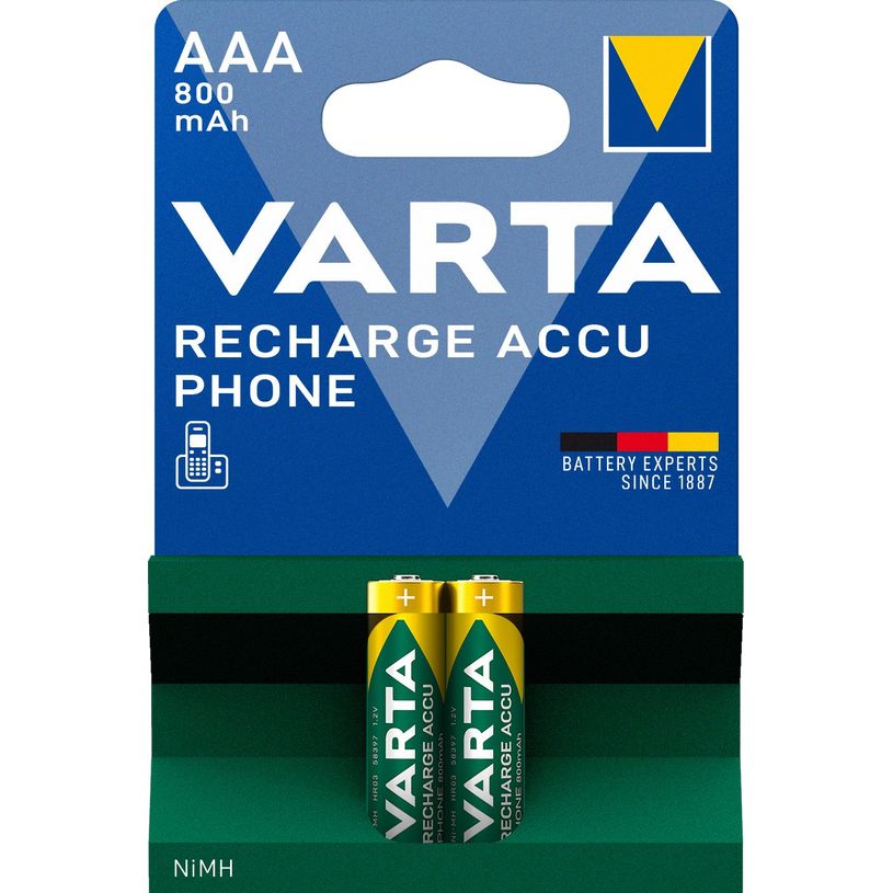 4008496330867-VARTA Accu power - 2 piles alcalines rechargeables - AAA LR03-P_79422673_1-0