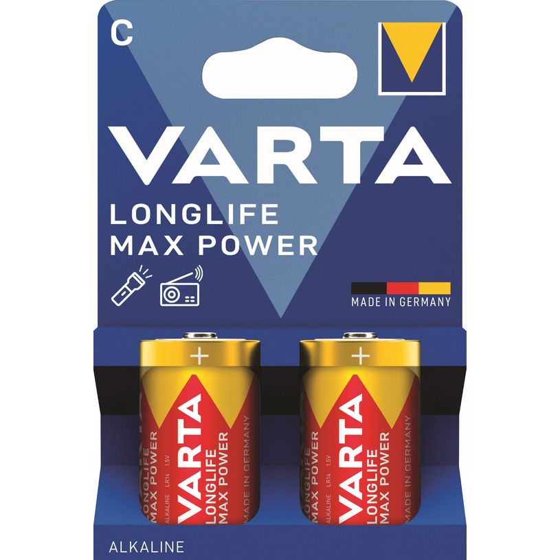 4008496122639-VARTA Longlife Max Power - 2 piles alcalines - C LR14-P_79422677_2-0
