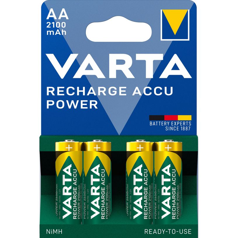 0400794226806-VARTA Accu power - 4 piles alcalines rechargeables - AA LR06-P_79422680_2-0