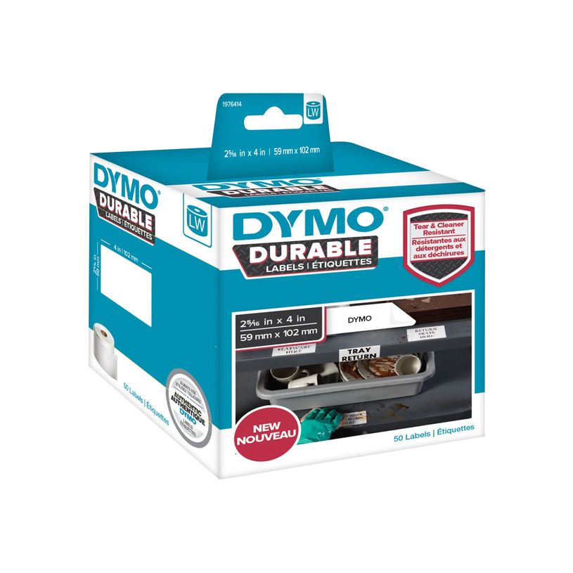 0071701003850-Dymo LabelWriter Address - Ruban d'étiquettes auto-adhésives - 1 rouleau de 50 étiquettes (59 x 102 mm)-P_79422727_1-4