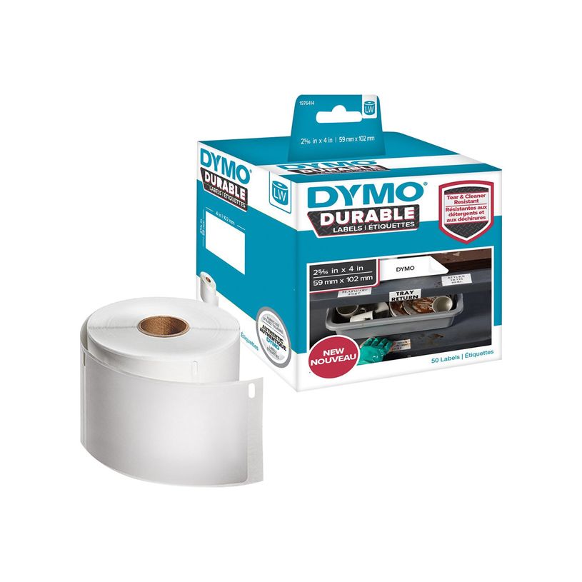 0071701003850-Dymo LabelWriter Address - Ruban d'étiquettes auto-adhésives - 1 rouleau de 50 étiquettes (59 x 102 mm)-P_79422727_5-0