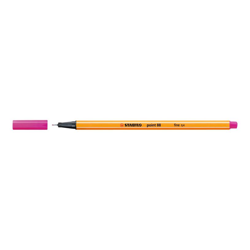 4006381493093-STABILO Point 88 - Feutre fin - 0.4 mm - rose clair-P_79423028_3-3