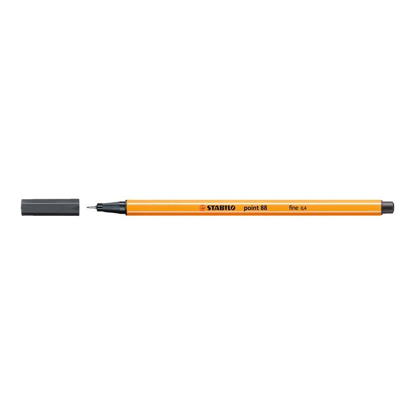 4006381493369-STABILO Point 88 - Feutre fin - 0.4 mm - gris intense-P_79423037_4-2