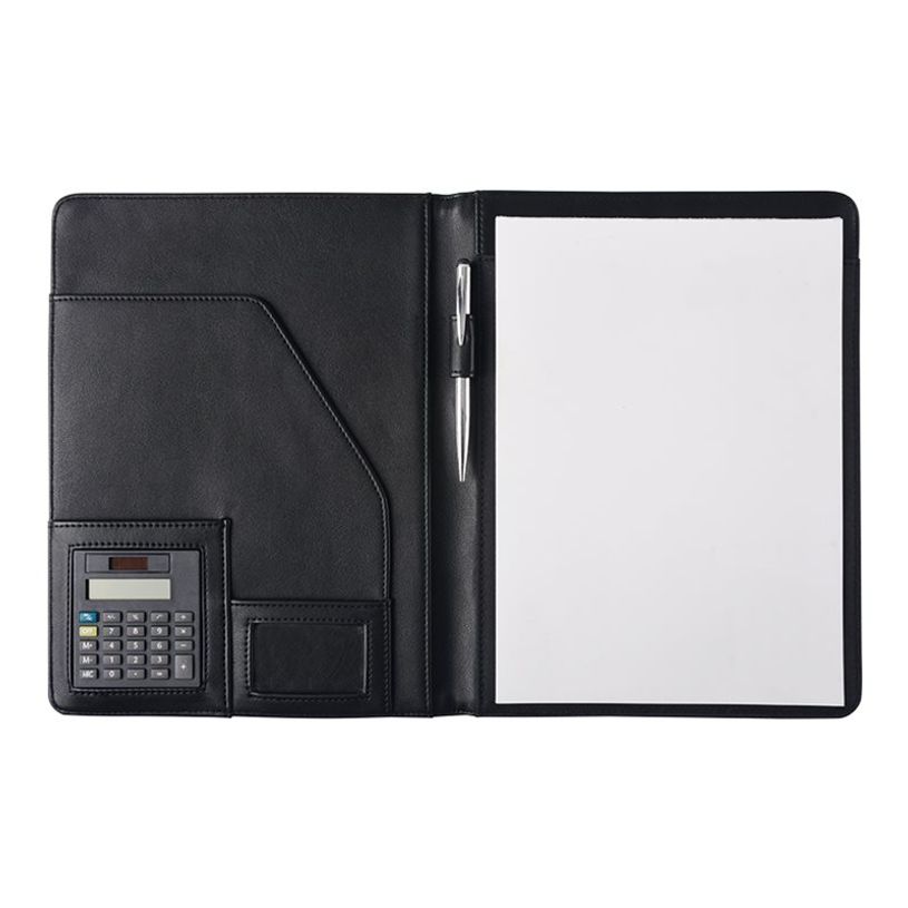 3108724253201-Oberthur Harlem - Conférencier A4 avec calculatrice - noir-P_79423104_1-0