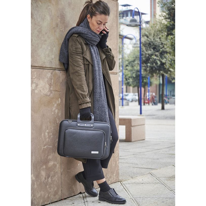 8051406338268-Bombata Classic Plus Vinyle - Sacoche pour ordinateur portable 15,6" - noir-P_79423199_2-1