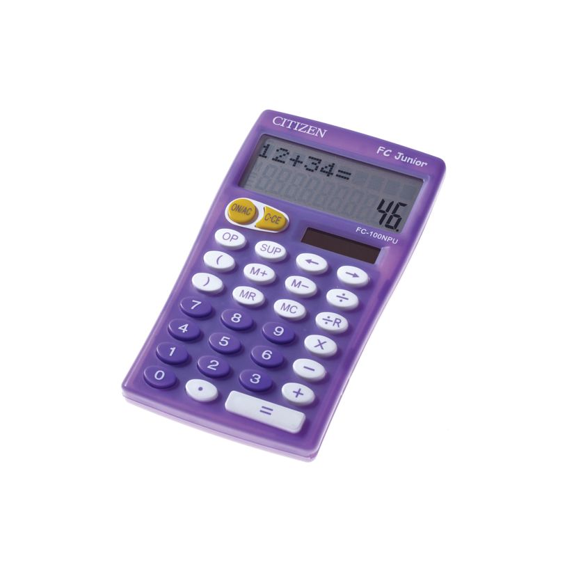 4562195134237-Calculatrice de bureau Citizen FC-100N - 10 chiffres - alimentation batterie et solaire - v-P_79423237_2-1