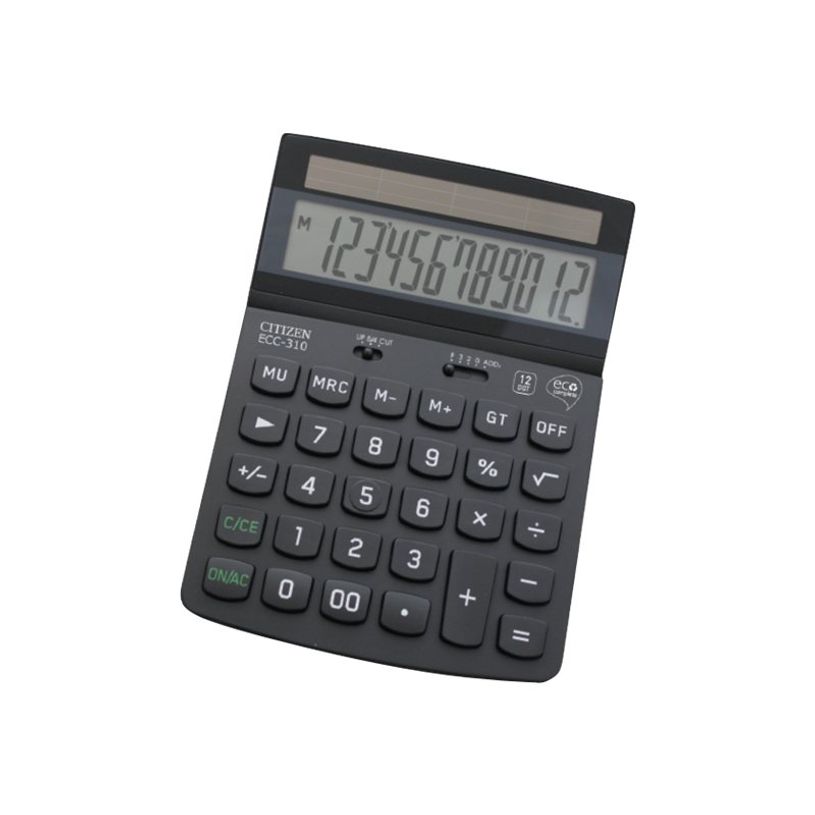 4562195135098-Calculatrice de bureau Citizen ECC-310 - 8 chiffres - alimentation solaire-P_79423247_1-0