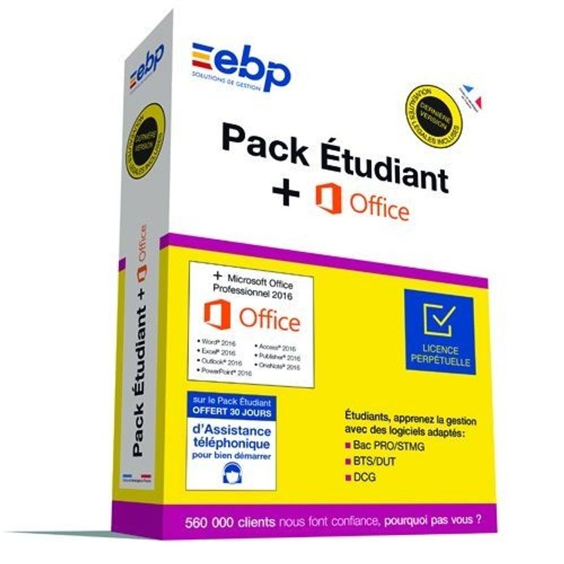 3438600134622-EBP Pack Etudiant - dernière version - 1 licence - avec Microsoft Office Professional 2016-P_79423282_1-0