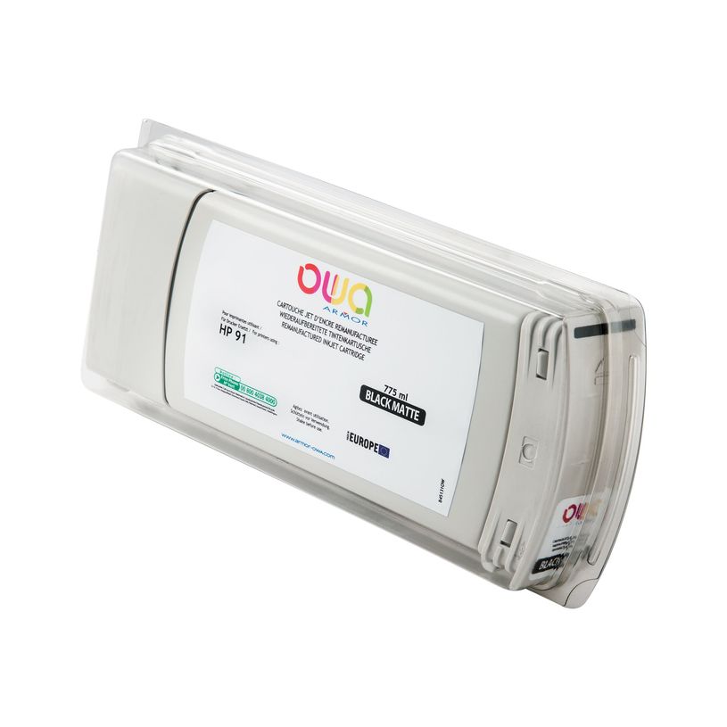 3112539350543-Cartouche remanufacturée HP 761XL - noir mat - Owa-P_79423570_1-0