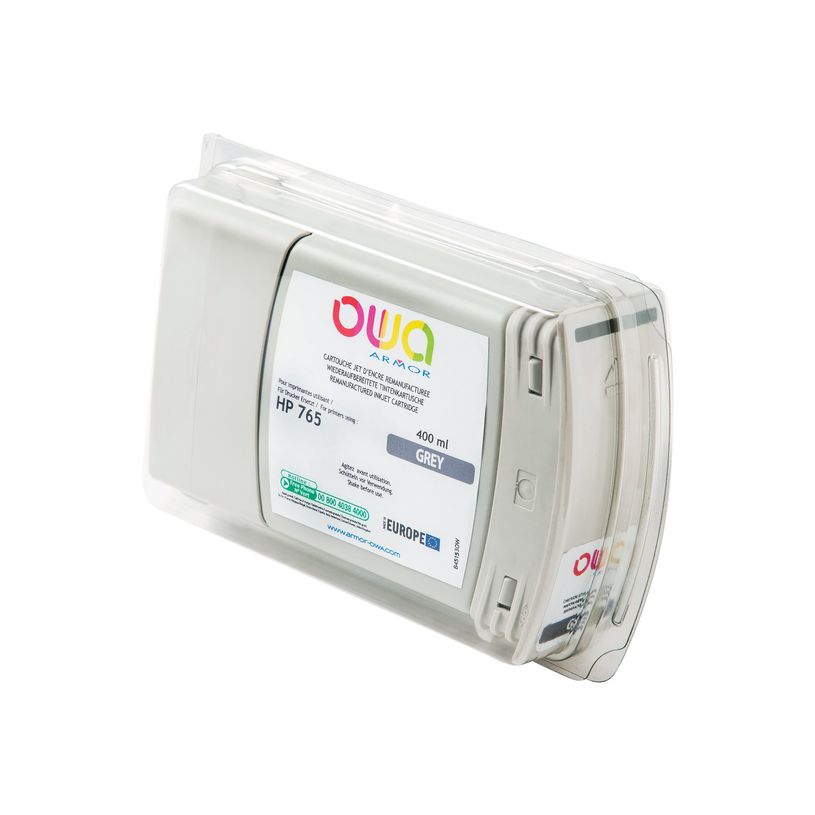 3112539351007-HP 765 - remanufacturé OWA B45153OW - gris - cartouche d'encre -P_79423602_1-0